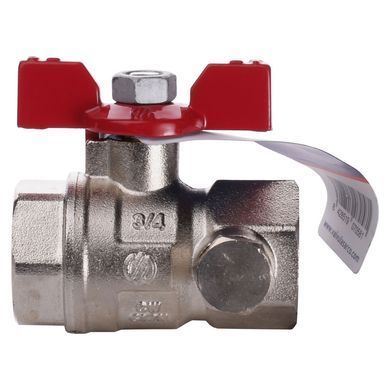 Кран кульовий повнопрохідний Arco VA30 3/4&Prime; 152204 з краном Маєвського