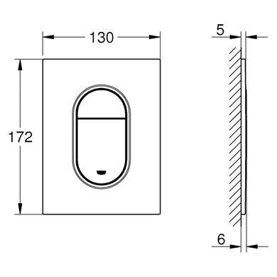 Инсталляция для унитаза 3 в 1 Grohe Rapid SL 39504000