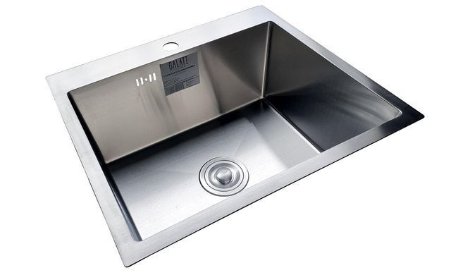 Кухонна мийка Romzha Arta U-490 RO43437, Нержавіюча сталь
