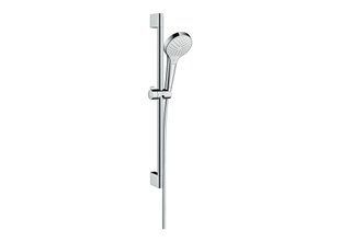 Душевой гарнитур Hansgrohe Croma Select S Vario 1jet 065 м EcoSmart 9 л/мин белый/хром 26563400, Хром