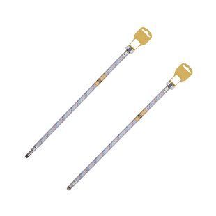 Гибкая подводка для подключения смесителя Kroner KRM 1/2"хМ10 ВЗ 120 см в нейлоновой оплетке покрытой ПВХ (пара)