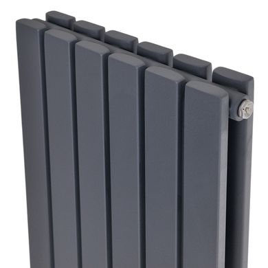 Горизонтальный дизайнерский радиатор отопления Arttidesign Terni II G 14/600 серый, Серый