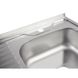 Кухонная мойка Lidz 6060-R Satin 0,6 мм (LIDZ6060RSAT06), Нержавеющая сталь