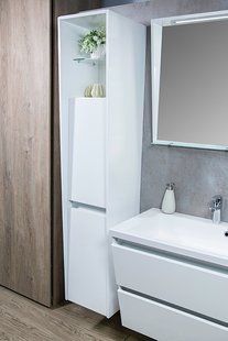 Пенал Fancy Marble SC Cyprus 400 Б L/R, Білий