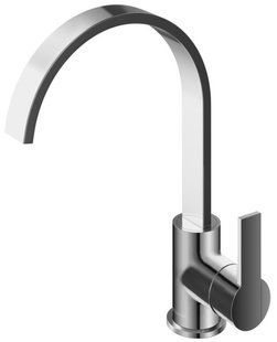 Смеситель для умывальника Kohlman Gixs chrome QB150G, Хром