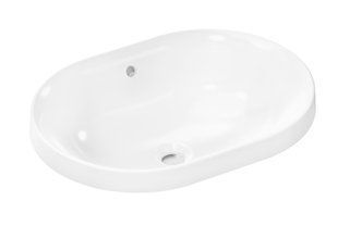 Умывальник Hansgrohe Xuniva U врезной на столешницу 550x400 с переливом SmartClean white 61062450