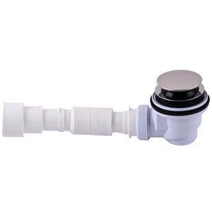 Сифон Waterstal для душового піддону Click-Clack з гнучкою трубою 32/40/50 Н=65 мм (А - 1765)