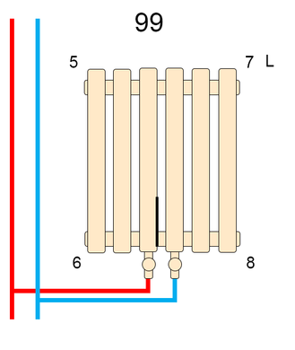 Дизайнерский радиатор Betatherm Praktikum 2 H-1800 mm, L-275 mm нижнее подключение PV 2180/07 9016M 99 - Радиаторы отопления Betatherm Дизайнерский радиатор Betatherm Praktikum 2 H-1800 mm, L-275 mm нижнее подключение PV 2180/07 9016M 99, Белый матовый