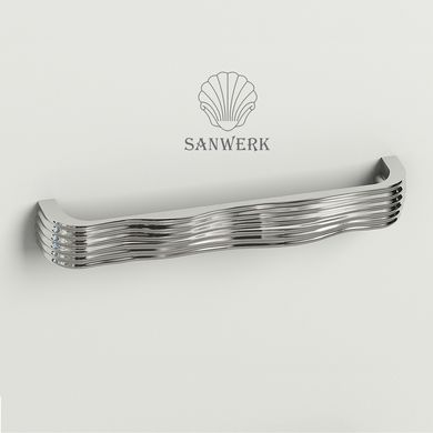 Пенал напольный Sanwerk "Сиерра" 40 белый с корзиной для белья MV0000455 правый, Белый