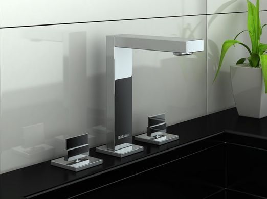 Смеситель для умывальника Kohlman Excelent chrome QB200H, Хром