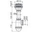 Сифон для кухонної мийки Alcaplast A446-DN50/40