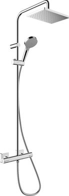 Душевая система Hansgrohe Vernis Shape Showerpipe 230 1jet EcoSmart с термостатом Chrome 26097000, Хром