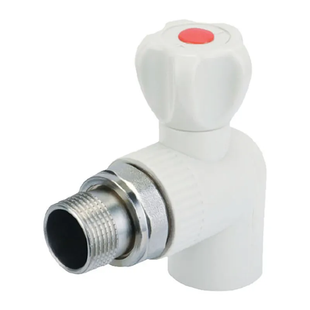 Кран радіаторний Koer 25x3/4 кутовий PPR K0158.Pro KP0202