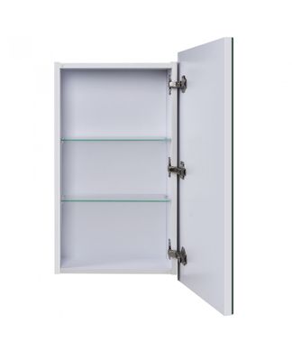 Зеркальный шкаф Мойдодыр для ванной комнаты ЗШ-41x72, Белый