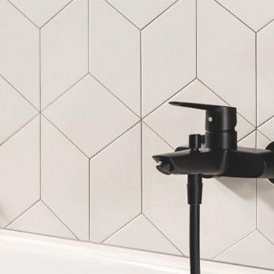 Набір змішувачів 3 в 1 для ванної кімнати Grohe QuickFix Start Black UA303301MQ, Чорний матовий