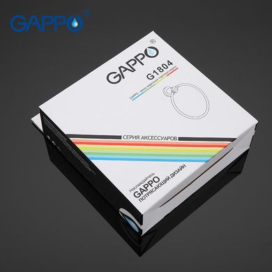 Кольцо для полотенец Gappo G1804, хром, Хром