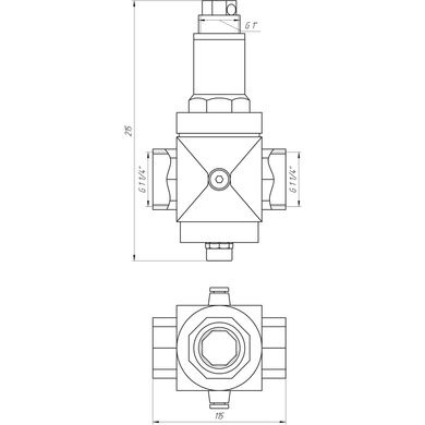 Редуктор тиску Itap 1 1/4″ Rinox 143 000012011