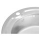 Кухонна мийка Lidz 510-D 0,8 мм Satin (LIDZ510DSAT), Satin