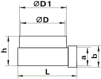 Коліно для плоских та круглих каналів Vents 822 90&deg; 60x204/122 мм біле 0000226078