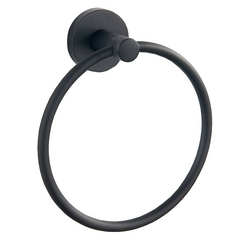 Полотенцедержатель кольцо Mexen Remo Black MEX-7050732-70, Черный матовый