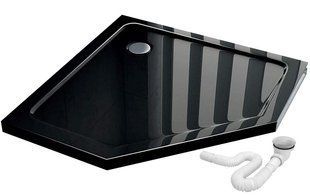Душевой поддон Rea Diamond black 90x90 REA-K8543, Черный