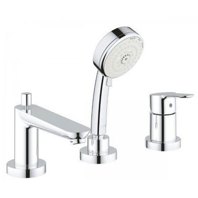 Змішувач для ванни Grohe Bau Edge 2511700A, Хром