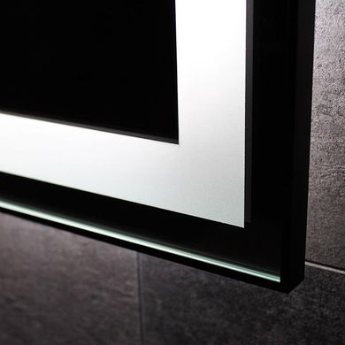 Зеркало Dusel DE-M0061S1 Black 65x80 см, Черный
