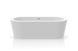 Ванна акриловая отдельностоящая Knief Wall 180x80 0100-277