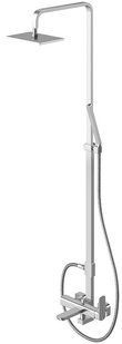 Душевая система Kohlman Foxal chrome с изливом QW277F, Хром