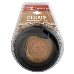 Шланг душовий Globus Lux NH-112-150-Black, Чорний матовий