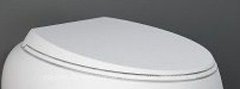 Сидение для унитаза RAK Ceramics Cloud CLOSC3901500, Белый матовый