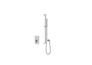 Душова система Kohlman Axis chrome + BOX прихованого монтажу QW220NSP2, Хром