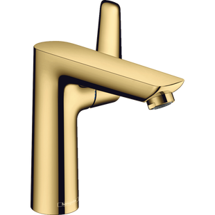 Змішувач Hansgrohe Talis E 150 для умивальника з донним клапаном Polished Gold Optic 71754990, Золотий