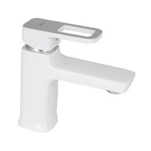 Змішувач для умивальника Lidz Wawel 001 (k35) LDWAW001WHI45397 White, Білий