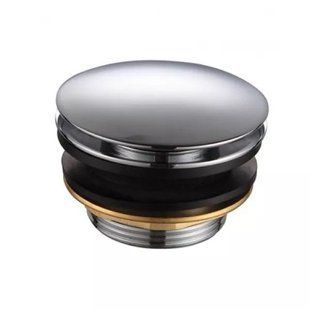 Донный клапан, автомат, 1 1/2", хром Frap F63