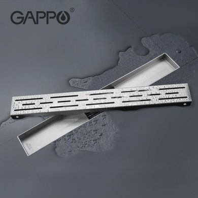 Душевой канал Gappo G85007-1, 70х500 мм, нержавеющая сталь