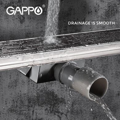 Душевой канал Gappo G85007-1, 70х500 мм, нержавеющая сталь