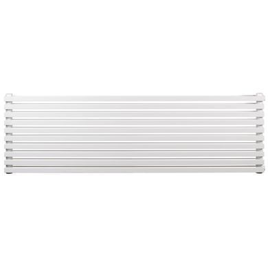 Дизайнерський радіатор Betatherm Quantum 2 H-405 мм, L-1000 мм з бічним підключенням BQH 2100/10 9016M 34, Білий матовий