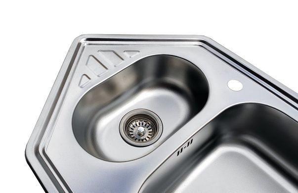 Кухонна мийка Romzha Meduza 1.5C Textura RO49645, Сірий