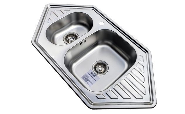 Кухонна мийка Romzha Meduza 1.5C Textura RO49645, Сірий