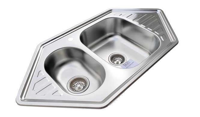 Кухонна мийка Romzha Meduza 1.5C Textura RO49645, Сірий