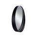 Зеркало Qtap Robin R600 Black с LED-подсветкой и антизапотеванием QT13786501B, Черный
