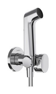Набір гігієнічного душу (запірний вентиль) Hansgrohe S EcoSmart+ на змішану воду Chrome 29232000, Хром