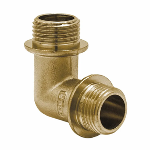 Кутник Koer Kf.L06M.Wn - 1/2'' MM без нікелю KR3026