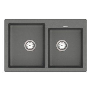 Кухонная мойка VANKOR Orman OMP 05.80 Gray stone