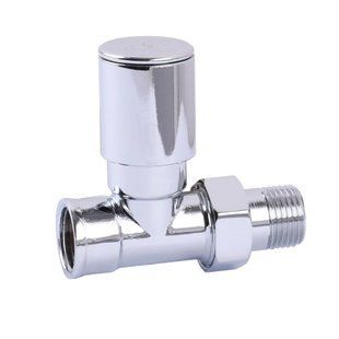Кран вентильный прямой с американкой Solomon 1/2&Prime; chrom 1865 000002167