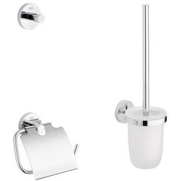 Набір аксесуарів для ванної кімнати Grohe Essentials 40407001, Хром