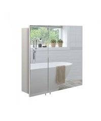 Дзеркальна шафа Мойдодир для ванної кімнати ЗШ-70x70, Білий