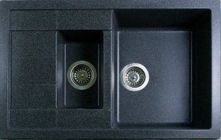Кухонна мийка Adamant Anila Plus 775x495x200 графіт 100001411, Графит