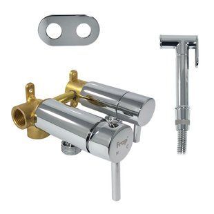 Набор гигиенического душа скрытого монтажа Frap 1/10 F7508, Хром